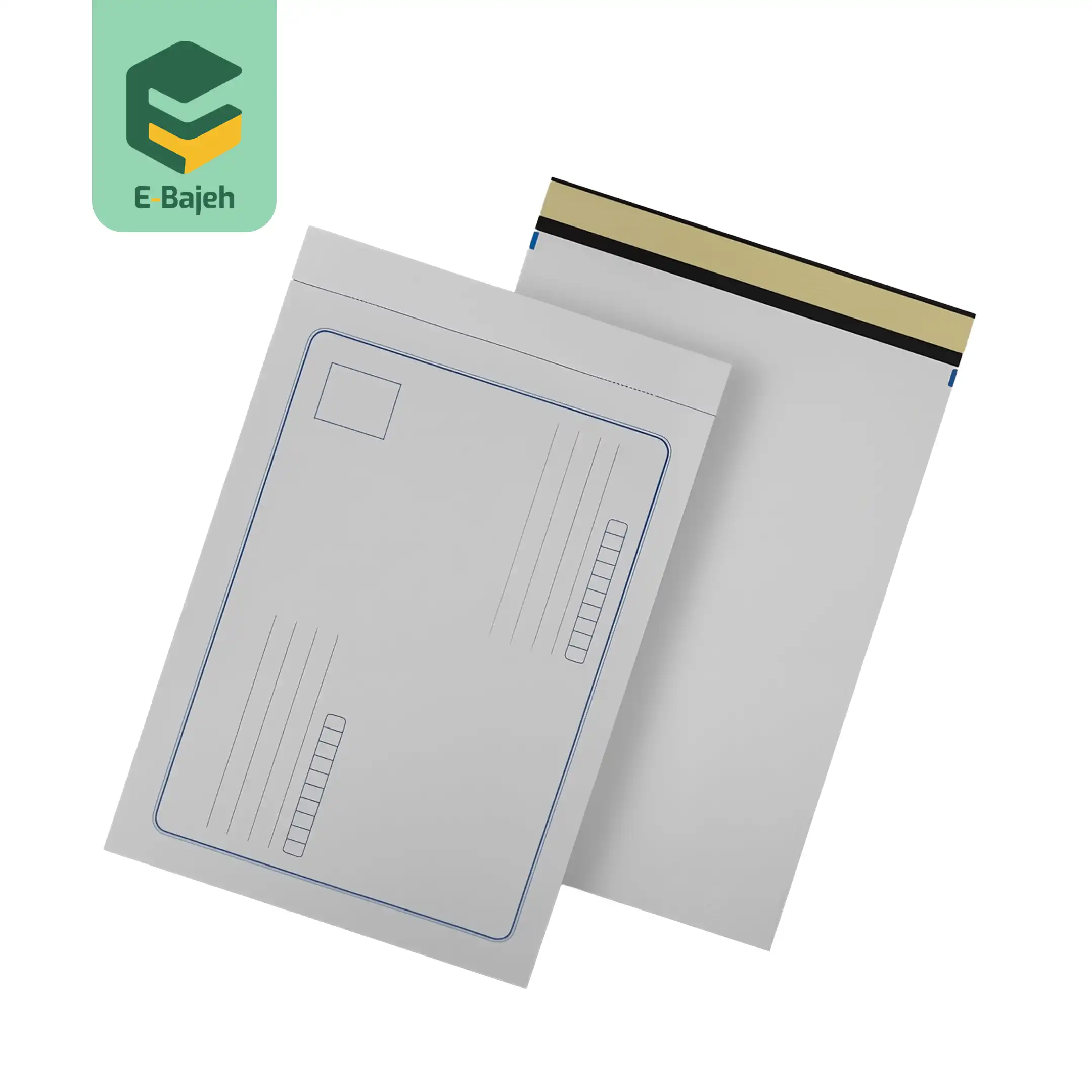 پاکت لمینت مشکی شناسنامه-CD مشهد(100عددی)