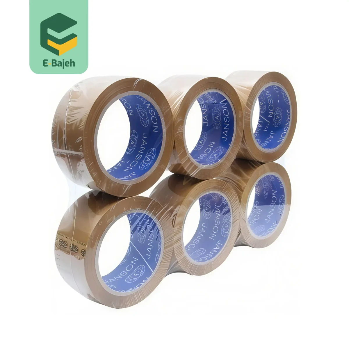 چسب کارتن (قهوه ای) ۹۰ یاردی جانسون