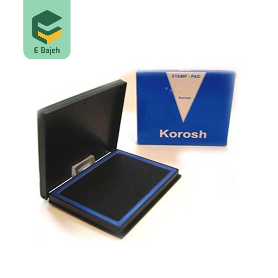 جوهراستامپ کوروش آبی مدل k040