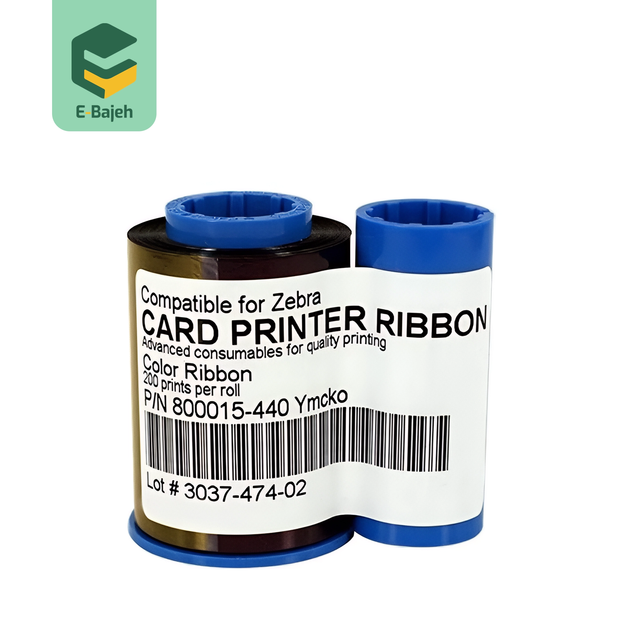 ریبون رنگی ZEBRA 330I YMCKO  اورجینال