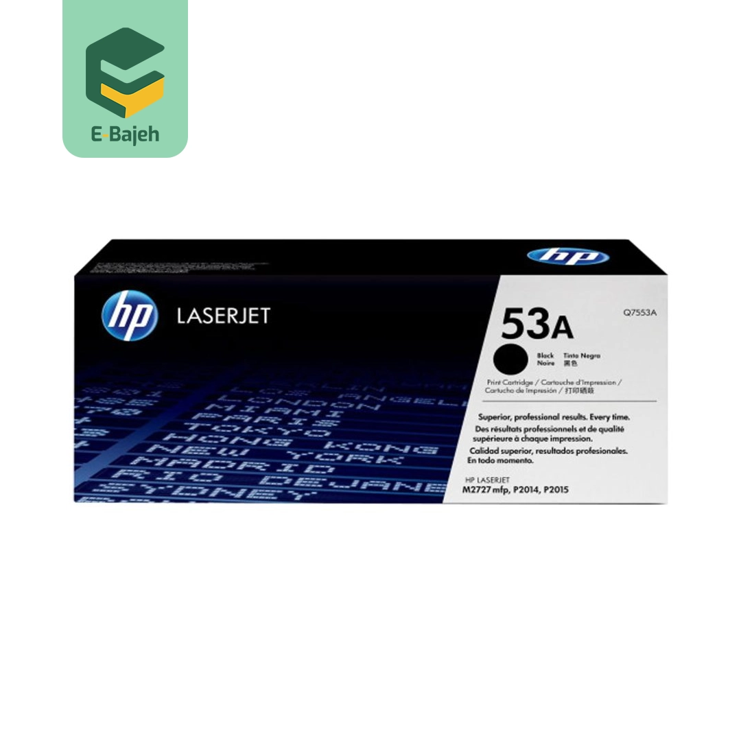 کارتریج HP 53A | HP Q7553A Black LaserJet...