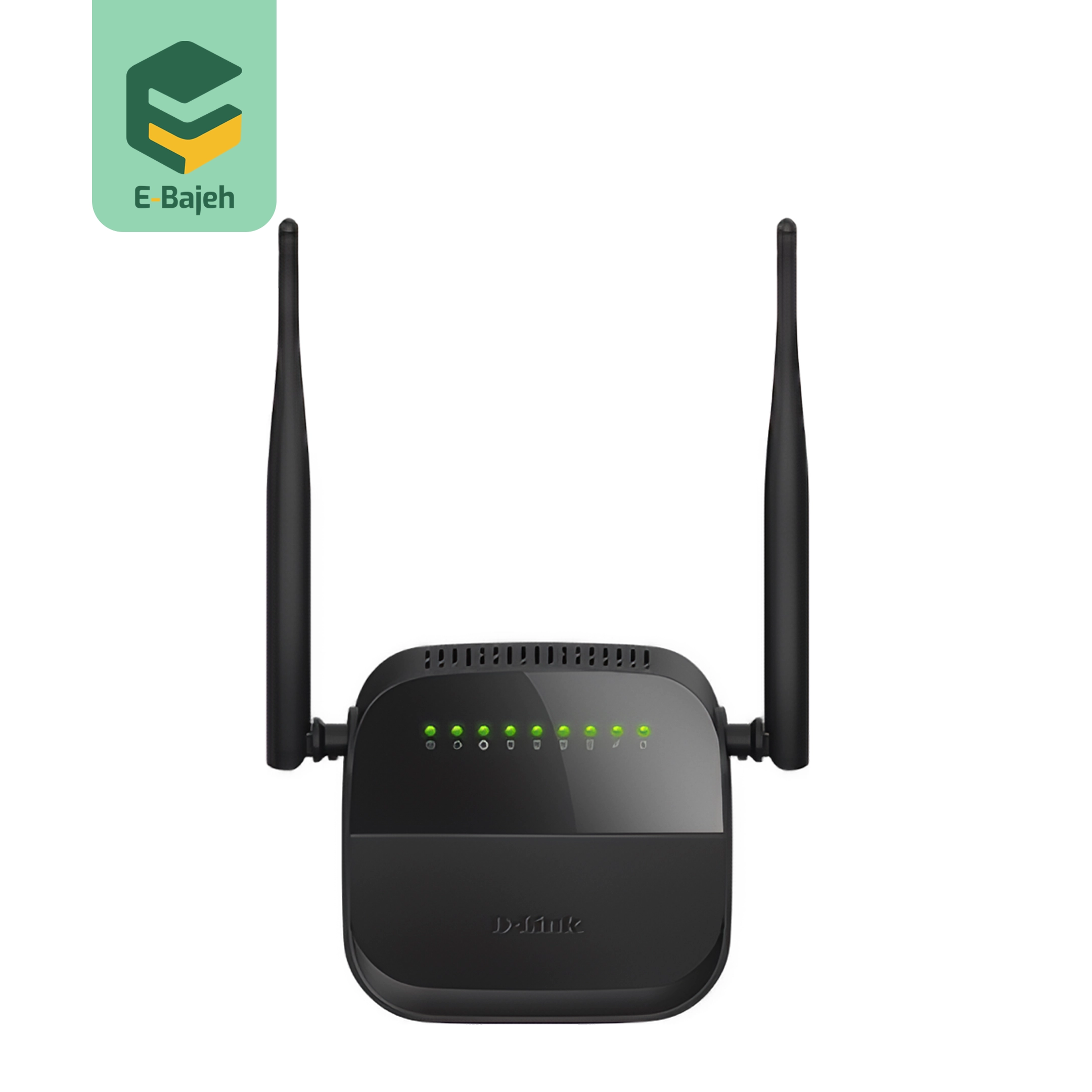 مودم وایرلس دو آنتن بی‌ سیم دی لینک DSL-124 D-Link