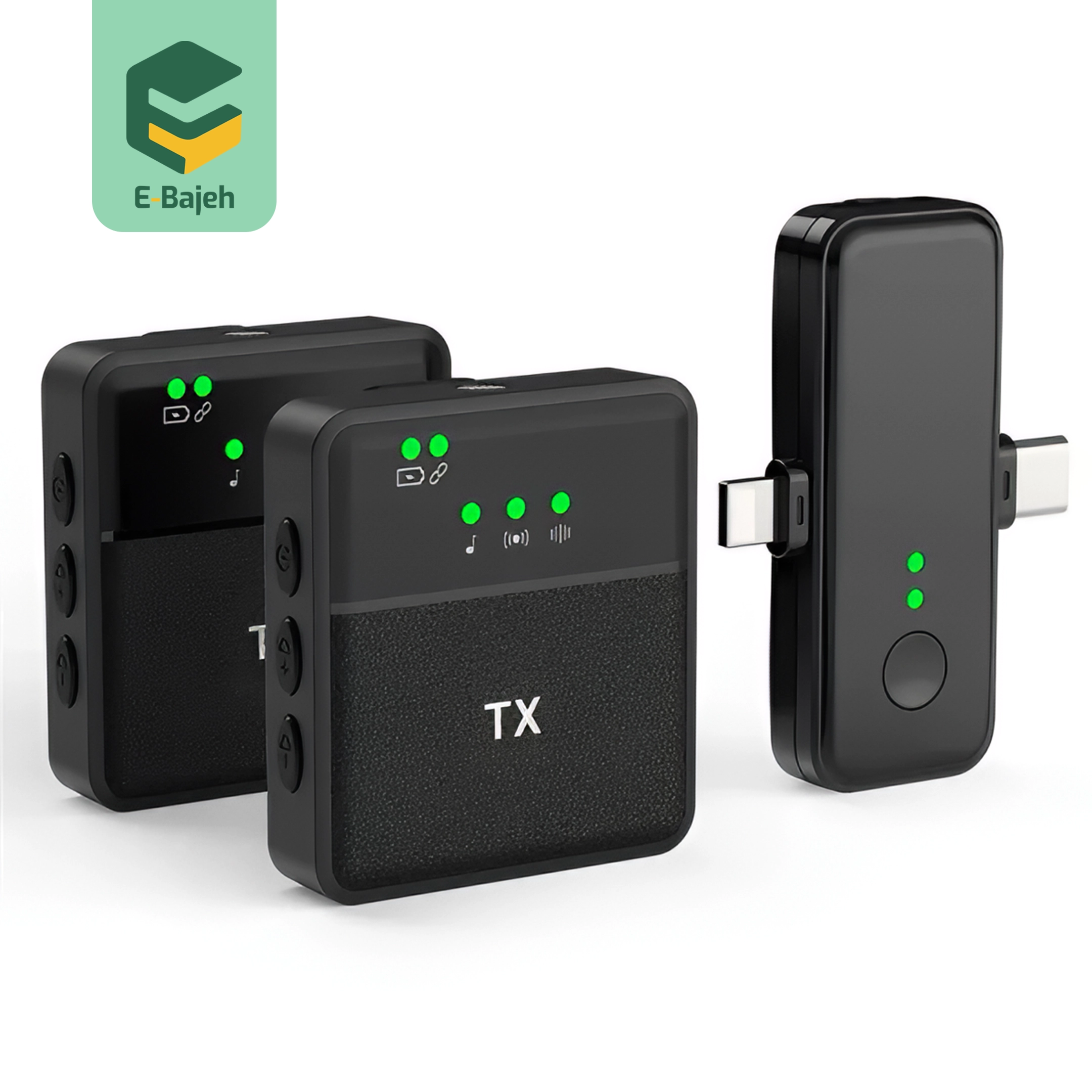 میکروفن یقه ای مدل SX31 dual 3in1 Multi-Function