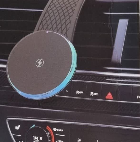 هولدر و شارژر بی سیم مگنتی تاشو داخل خودرو