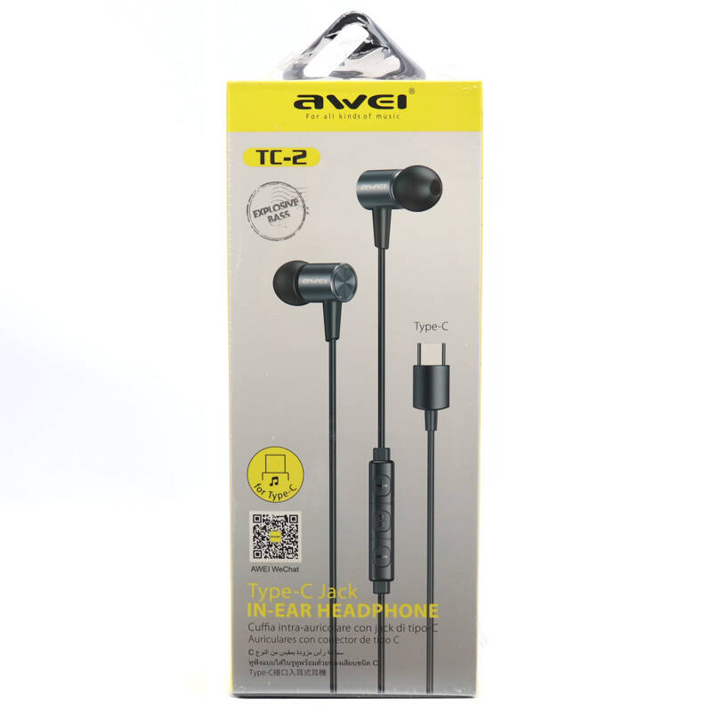 هندزفری سیمی Awei TC-2 Type-C هندزفری سیمی Awei TC-2 Type-C