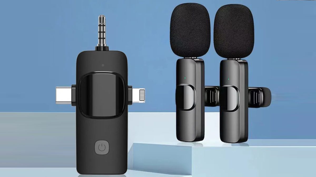 میکروفون یقه ای بی سیم مدل K15 میکروفون یقه ای بی سیم مدل K15